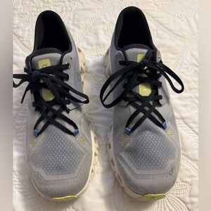On Running Blue and Black Athletic Shoes, women’s size 8